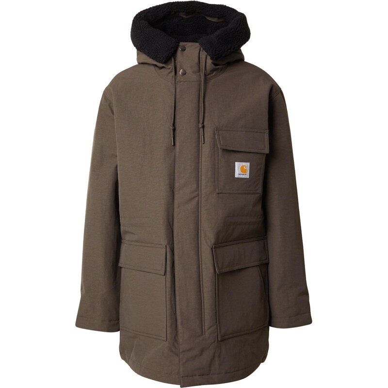 Carhartt WIP Zimná parka Siberia hnedá / čierna 66462507