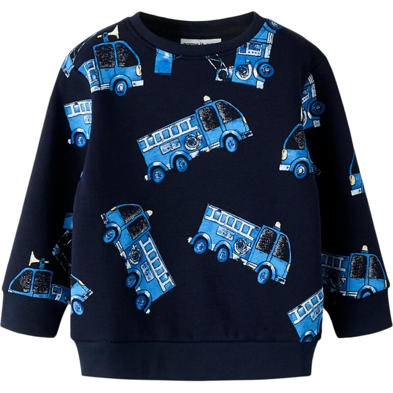 NAME IT Mikina NMMRADIM azúrová / pastelovo modrá / tmavomodrá 66462474