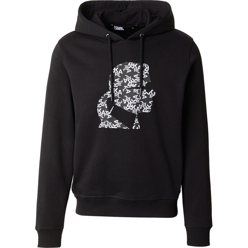 Karl Lagerfeld Mikina tmavosivá / čierna / šedobiela 66462538