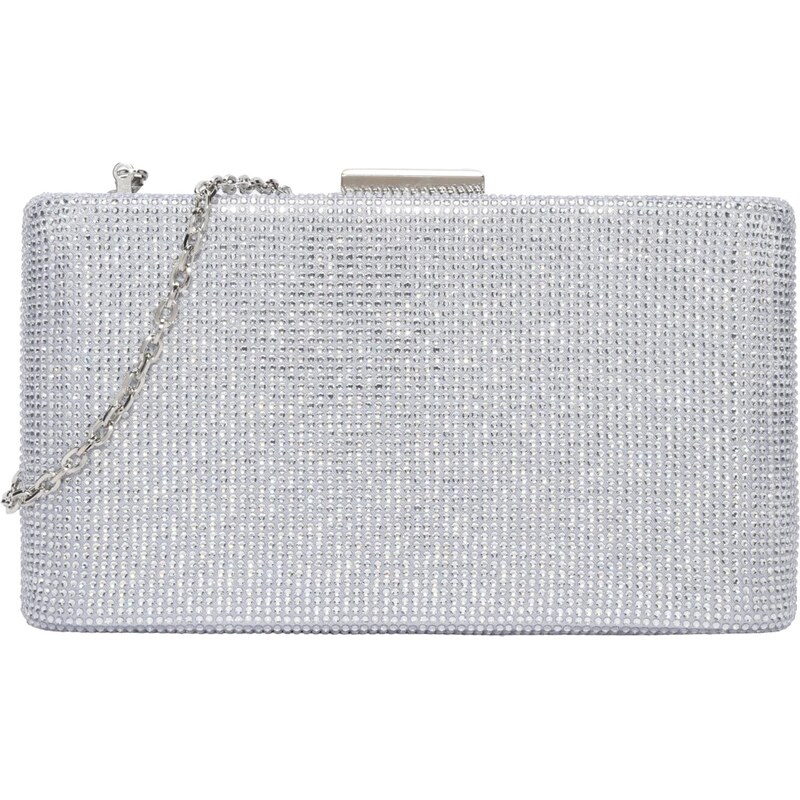 mascara Listová kabelka strieborná 66462523