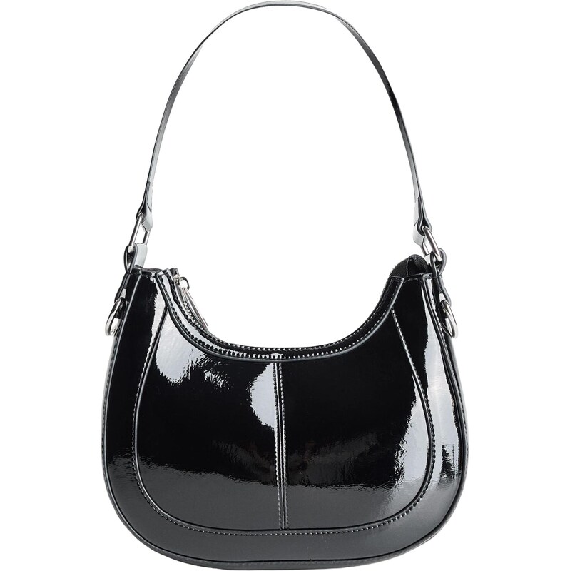 Bershka Kabelka na rameno čierna 66462542