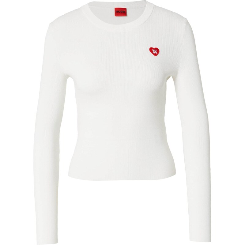 HUGO Sveter Sarpha biela 66462633