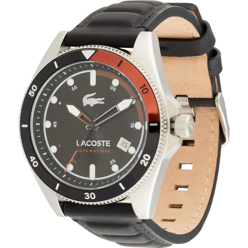 LACOSTE Analógové hodinky MAINSAIL medená / čierna / strieborná 66462672