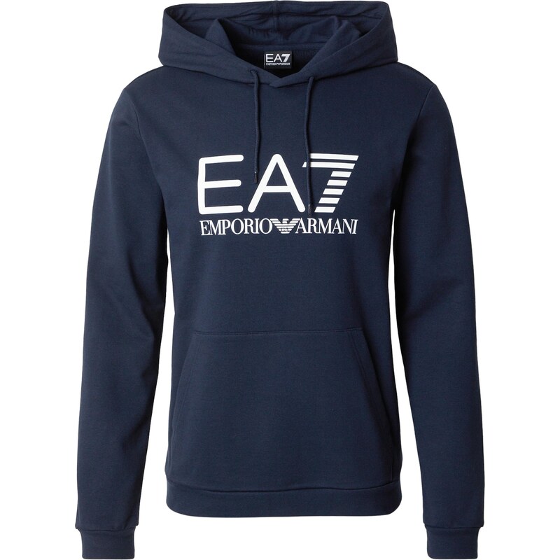 EA7 Emporio Armani Mikina tmavomodrá / biela 66462644