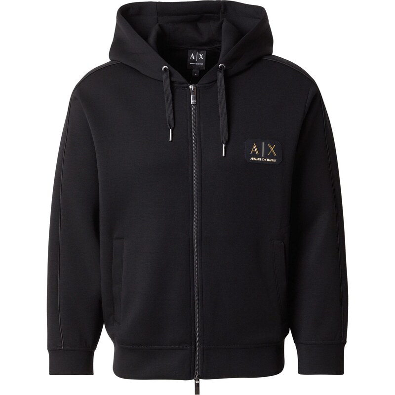 ARMANI EXCHANGE Tepláková bunda čierna 66462775