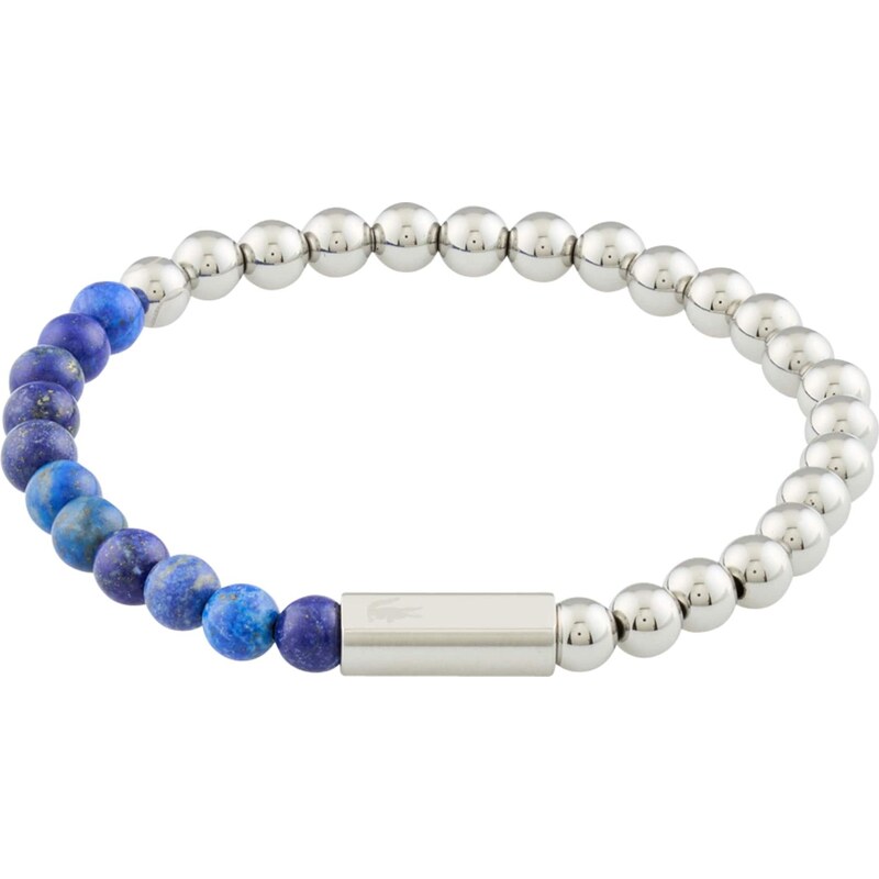 LACOSTE Náramok SCOTTIE modrá / strieborná 66462704