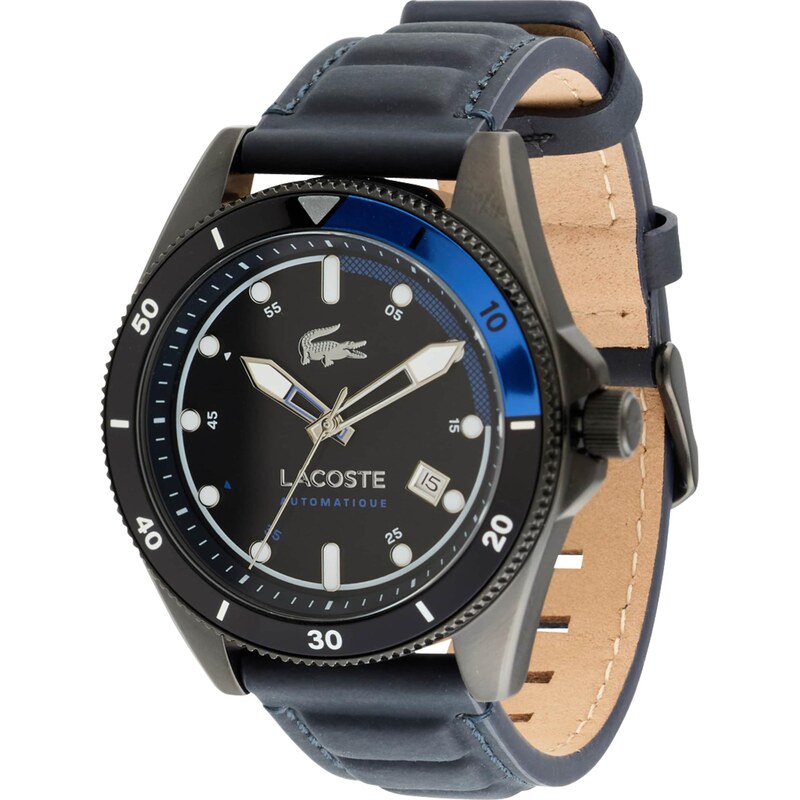 LACOSTE Analógové hodinky MAINSAIL tmavomodrá / čierna / biela 66462767