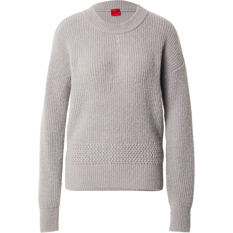 HUGO Sveter Scevany sivá 66462803