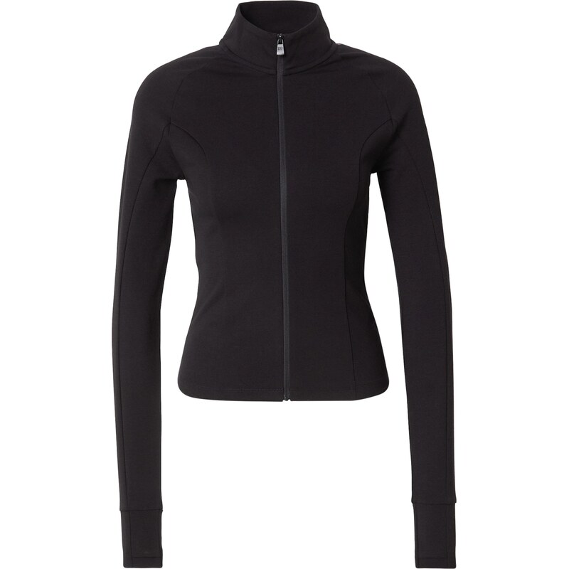 EA7 Emporio Armani Tepláková bunda modrofialová / čierna / biela 66462828