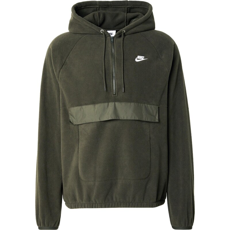 Nike Sportswear Sveter CLUB olivová 66462852