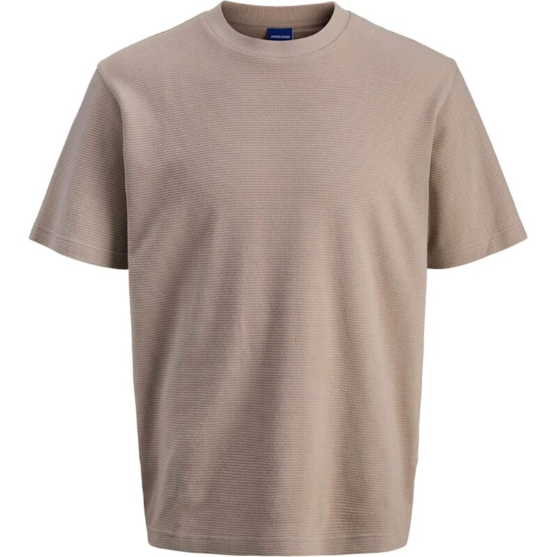 JACK & JONES Tričko JORSUMMER brokátová / svetlohnedá 66462957