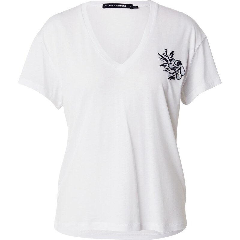 Karl Lagerfeld Tričko Orchid biela 66462919