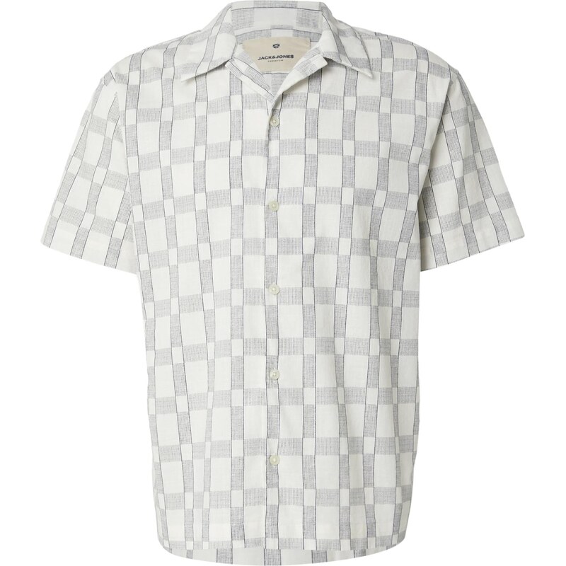 JACK & JONES Košeľa JPRBLUKEVIN námornícka modrá / svetlosivá 66462956