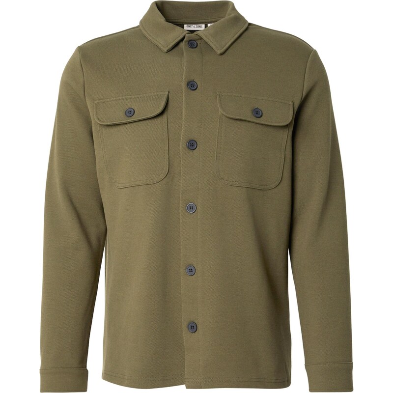 Only & Sons Košeľa ONSNEWKODYL olivová 66462963
