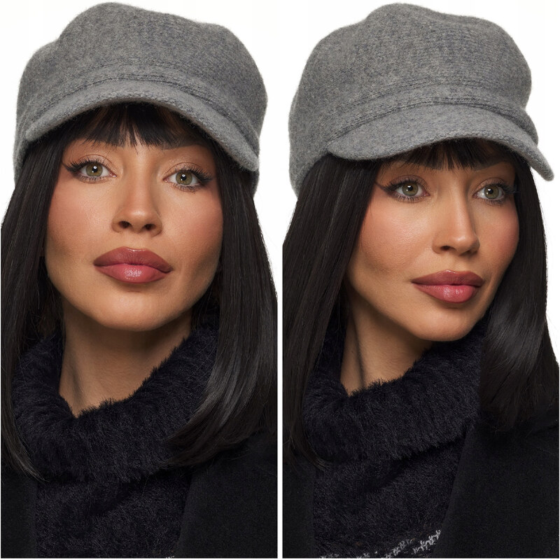 Fashionweek Dámska čiapka s šiltom s prímesou vlny KARR400 66967246