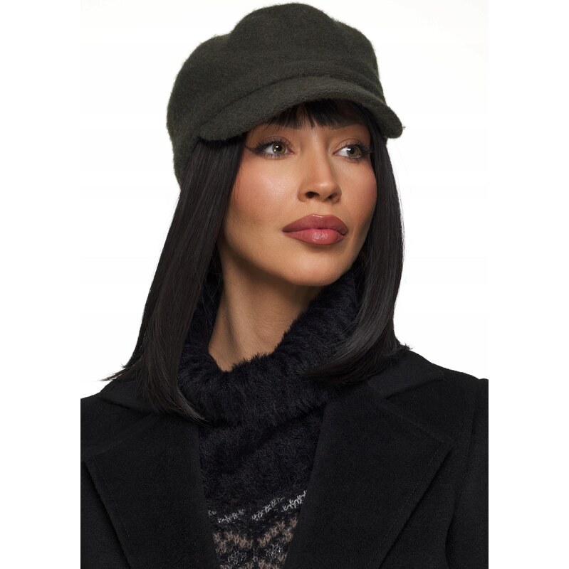 Fashionweek Dámska čiapka s šiltom s prímesou vlny KARR400 66464627