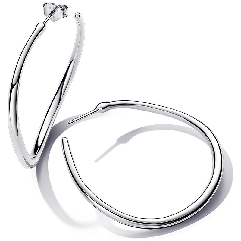 Pandora Strieborné kruhové náušnice Essence 293299C00 66596192