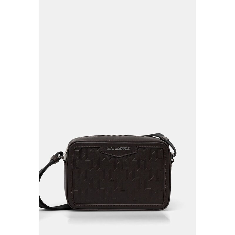 Kožená taška Karl Lagerfeld K/LOOM 66323029