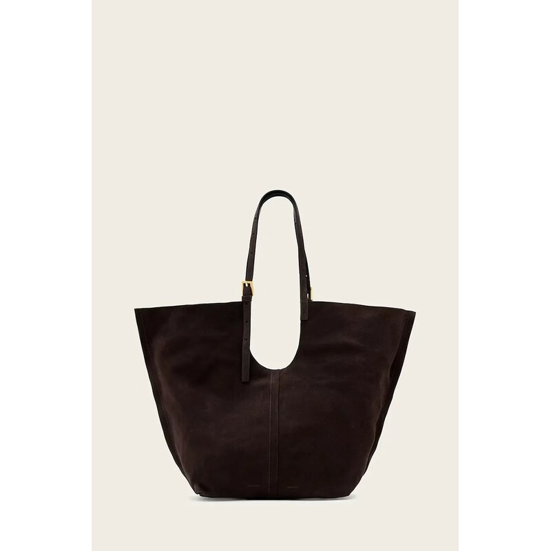 Semišová taška AllSaints ARA 66438775