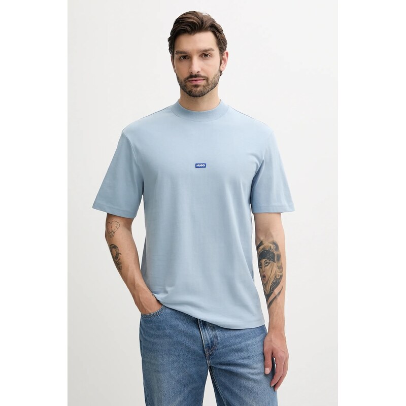 Bavlnené tričko Hugo Blue Nieros 64047380