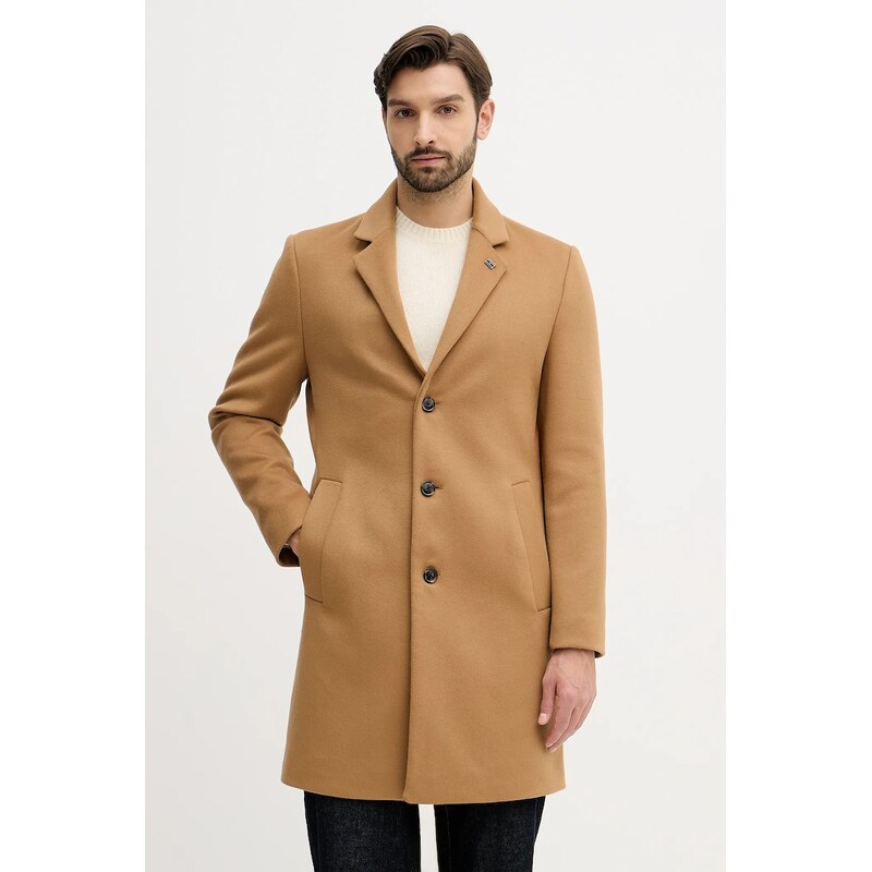 Vlnený kabát Tommy Hilfiger 66434424