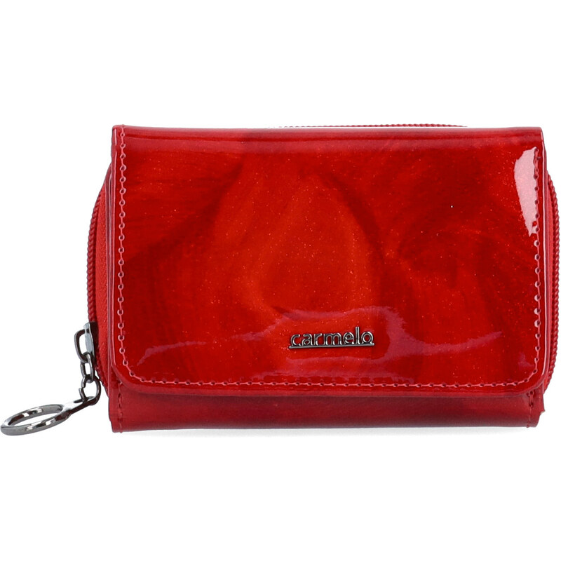 Dámska kožená peňaženka Carmelo červená 2105 P CV 18161489