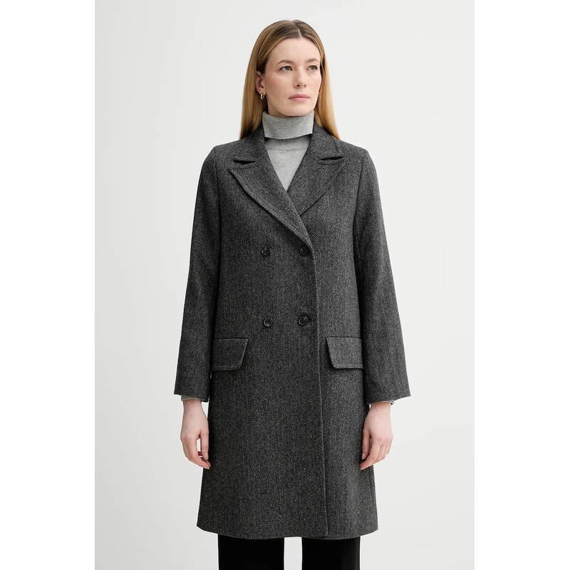 Kabát s prímesou vlny A.P.C. Manteau Ginny 66321274