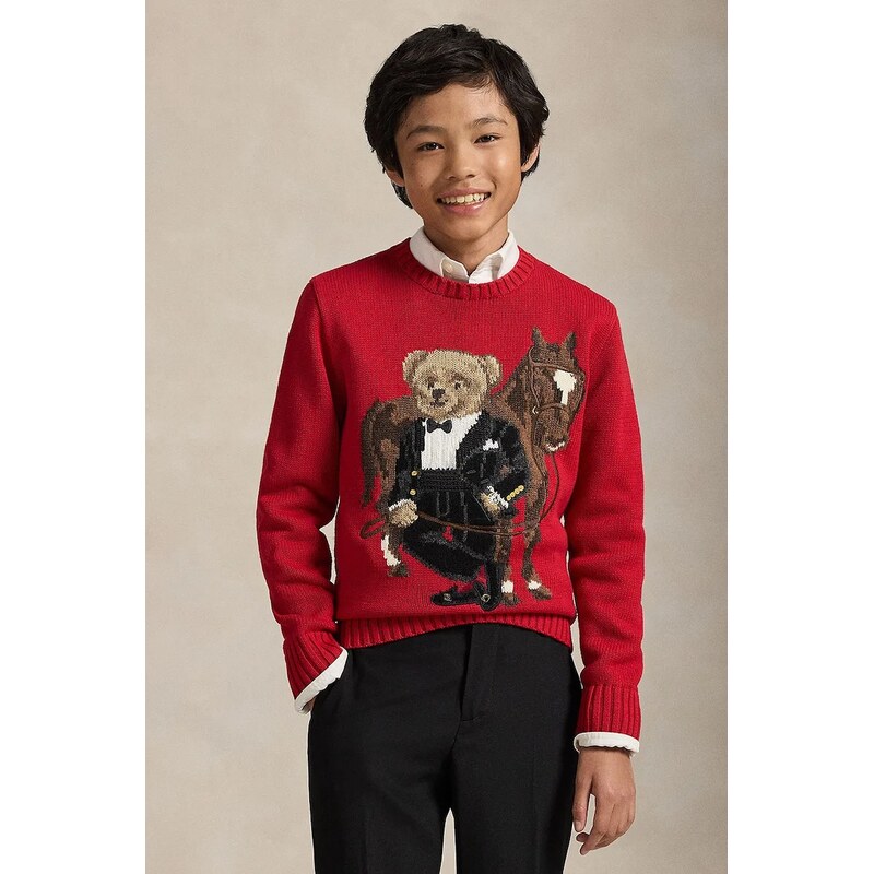Detský bavlnený sveter Polo Ralph Lauren 66363193
