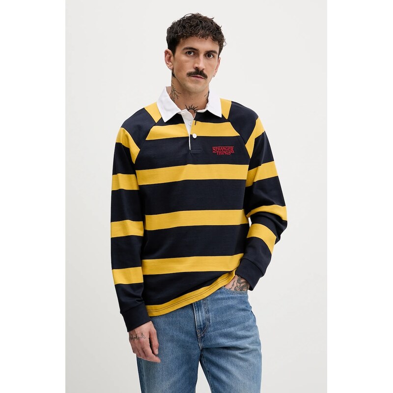 Bavlnené tričko s dlhým rukávom United Colors of Benetton x Stranger 66344812