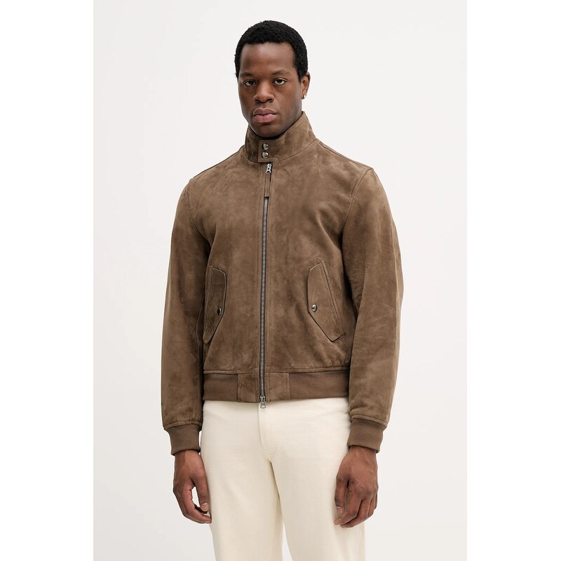 Kožená bunda Tommy Hilfiger 66462044