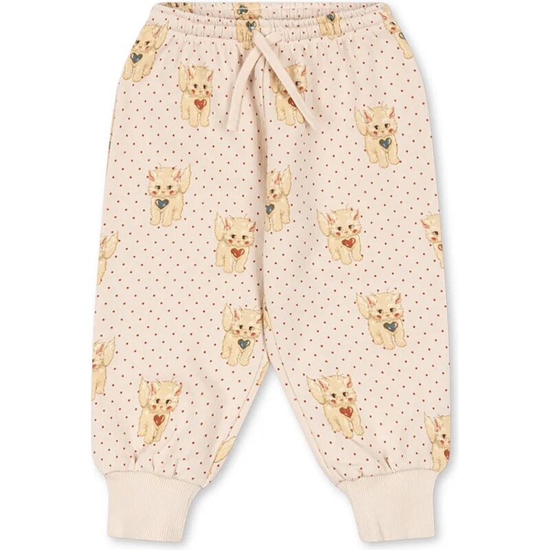 Detské bavlnené tepláky Konges Sløjd BELLI SWEAT PANTS OCS 66437131
