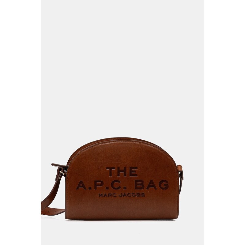 Kožená kabelka A.P.C. A.P.C. x MARC JACOBS 66336931