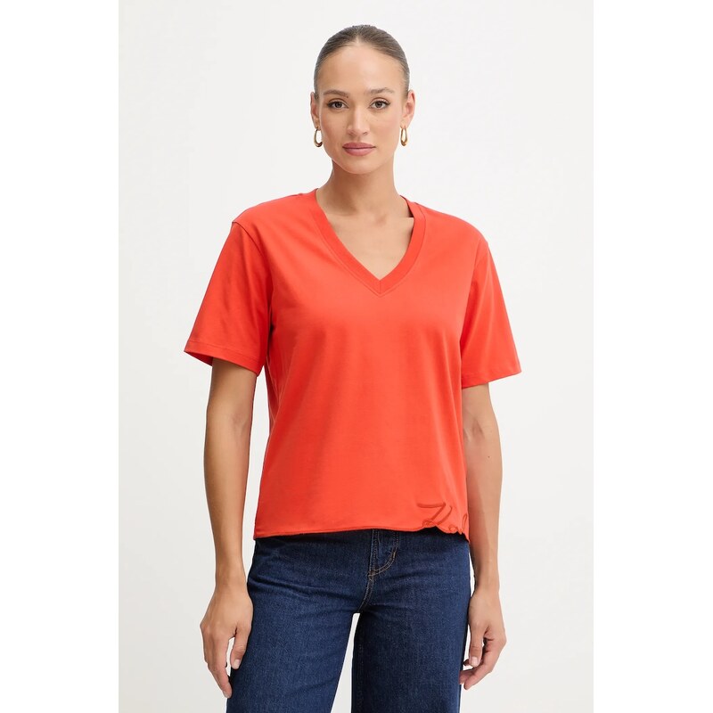 Bavlnené tričko Karl Lagerfeld 66323053