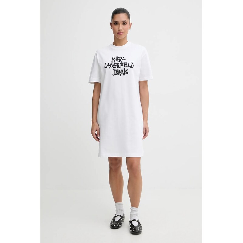 Bavlnené šaty Karl Lagerfeld Jeans 66363301
