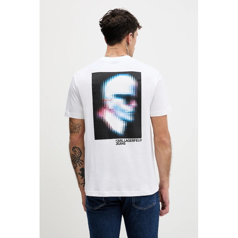 Bavlnené tričko Karl Lagerfeld Jeans 66437021
