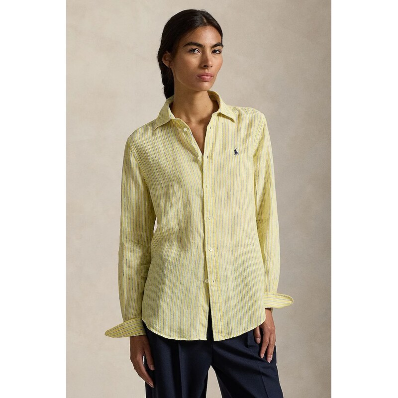 Ľanová košeľa Polo Ralph Lauren 66438921