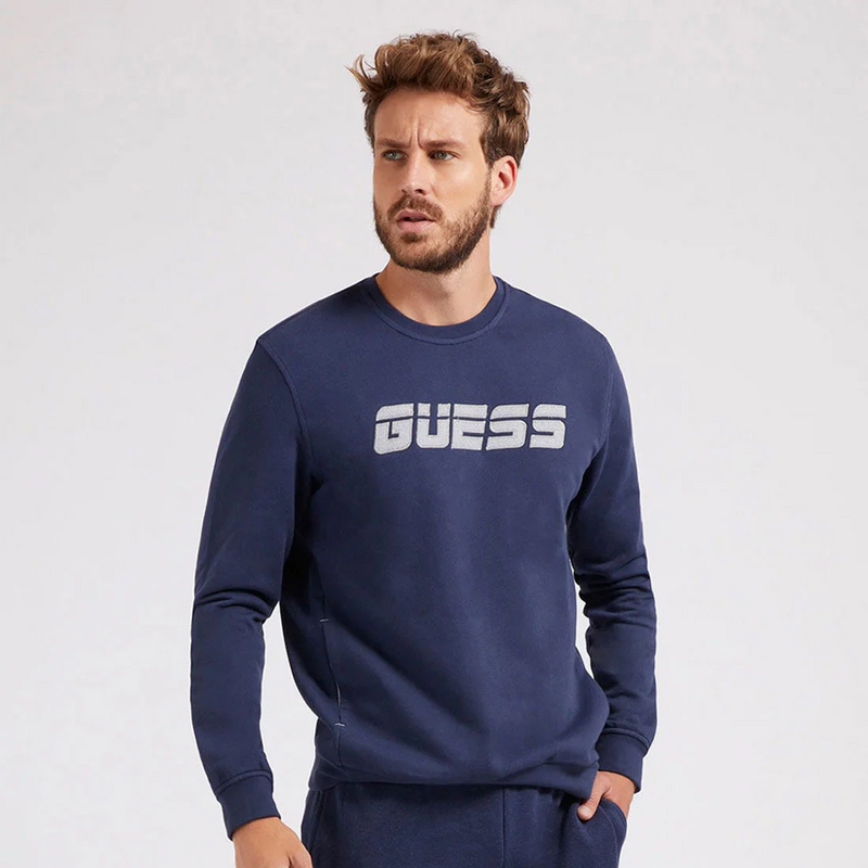 Guess RICHARD CN SWEATSHIR SMART BLUE 66567274