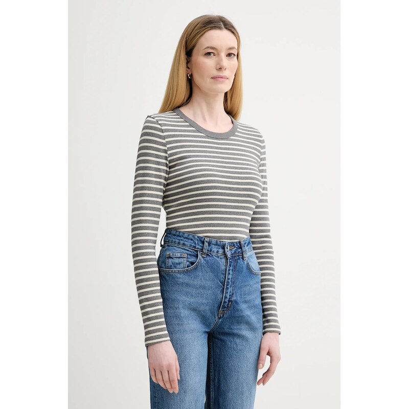 Bavlnené tričko s dlhým rukávom Marc OPolo 66515281