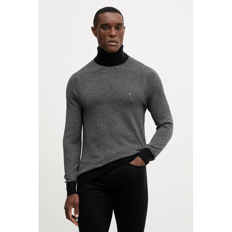 Sveter s prímesou vlny Tommy Hilfiger 65899508