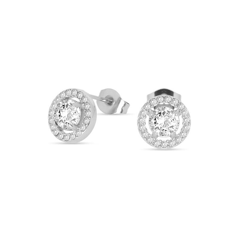 Liu Jo Nadčasové oceľové náušnice so zirkónmi Essential LJ2262 66596114