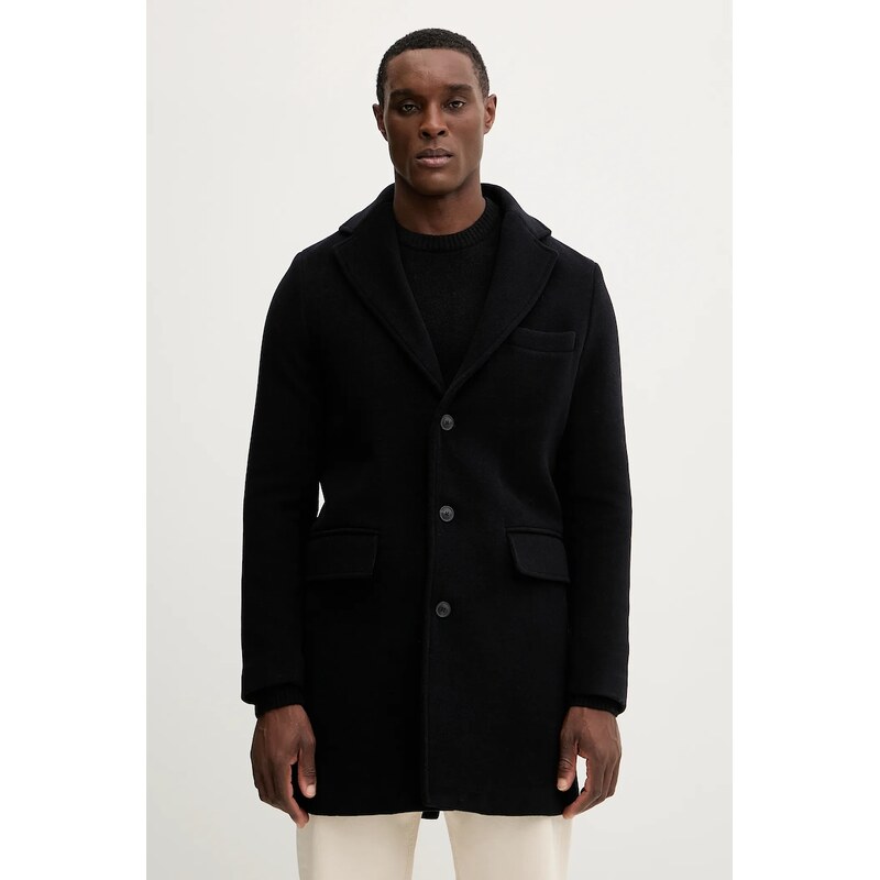 Kabát s prímesou vlny Trussardi 66276634