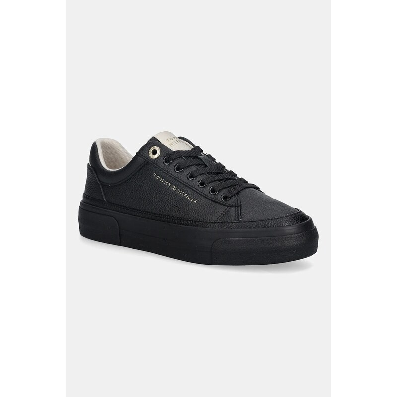 Tenisky Tommy Hilfiger TH PLATFORM SNEAKER TUMBLED LTR 66323094