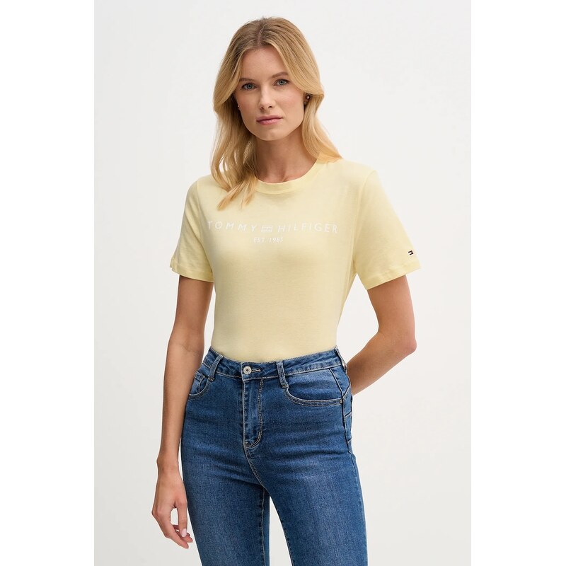 Bavlnené tričko Tommy Hilfiger 66340234