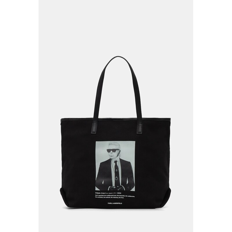 Bavlnená taška Karl Lagerfeld K/ESSENTIAL 66323124