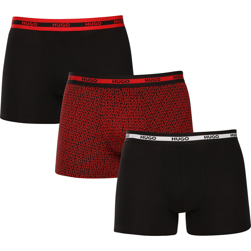 3PACK pánske boxerky HUGO viacfarebné (50545674 963) 66318394