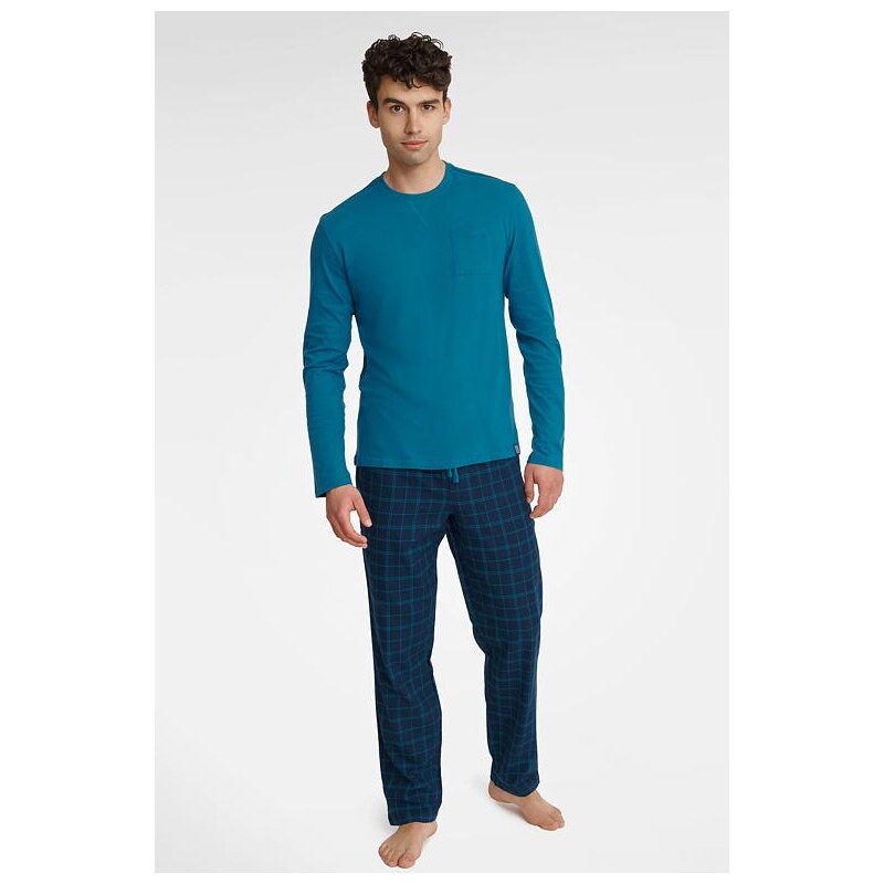 Henderson Pánske pyžamo Unusual modré 57956827