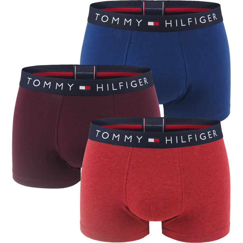 TOMMY HILFIGER - boxerky 3PACK TH original eco friendly cotton deep 66470844