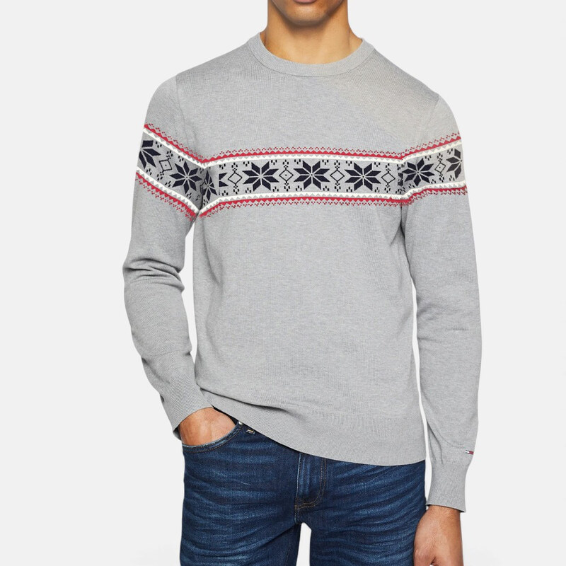 Pánský svetr Tommy Hilfiger se zimním vzorem 56537 66471039