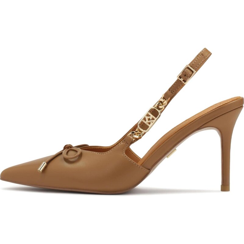 Kazar Lodičky s otvorenou pätou hnedá 66025984