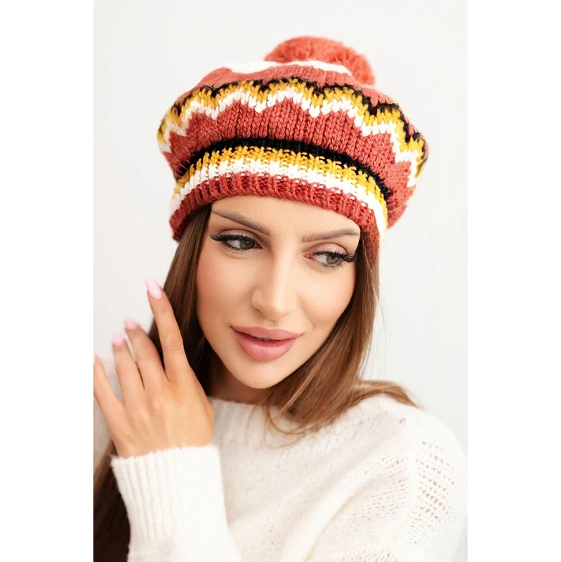 Kesi Dámska čiapka s brmbolcom Emma 66430147